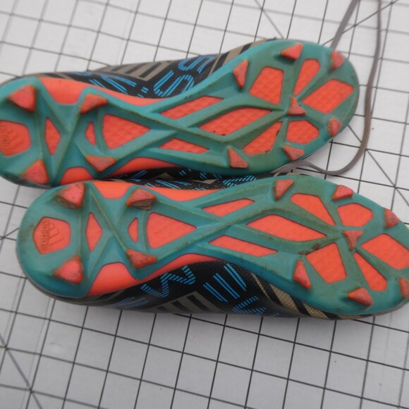 Adidas Nemeziz Soccer Cleats - Size US mens 7 (UK 6-1/2) - Grey/Blue - Picture 3 of 13